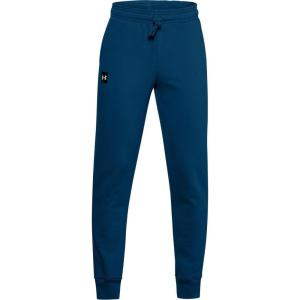 imageUnder Armour Boys Rival Fleece JoggersGraphite Blue 581Onyx White
