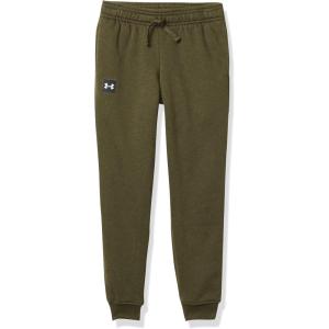 imageUnder Armour Boys Rival Fleece JoggersMarine Od Green 390Onyx White