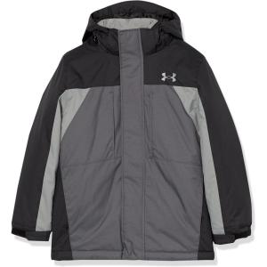 imageUnder Armour Boys Westward 3in1 Jacket Removable Hood ampamp Liner Windproof ampamp Water RepellantBlack