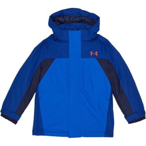 imageUnder Armour Boys Westward 3in1 Jacket Removable Hood ampamp Liner Windproof ampamp Water RepellantVersa Blue