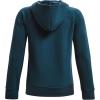 imageUnder Armour Boys Rival Fleece HoodieBlue Note 413Omega Orange