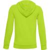 imageUnder Armour Boys Rival Fleece HoodieGreen Citrine 394Onyx White