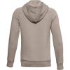imageUnder Armour Boys Rival Fleece HoodieHighland Buff Light Heather 201Onyx White