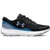 imageUnder Armour Boys Surge 3 Running Shoe003 BlackCosmic BlueBlue Granite