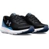 imageUnder Armour Boys Surge 3 Running Shoe003 BlackCosmic BlueBlue Granite