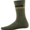 imageUnder Armour Kids Phenom Crew Socks 3PairsMarine Od Green Assorted