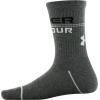 imageUnder Armour Kids Phenom Crew Socks 3PairsPitch Gray 1 Assorted