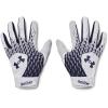 imageUnder Armour Boys Youth Clean Up Baseball Gloves103 White  Midnight Navy  Midnight Navy