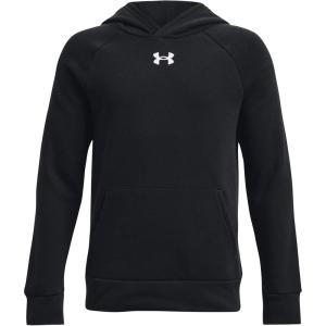 imageUnder Armour Boys Rival Fleece Hoodie001 Black   White