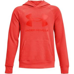 imageUnder Armour Boys Rival Fleece HoodieDark Orange 860Phoenix Fire