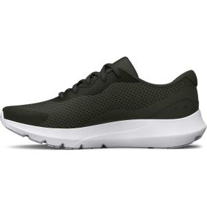 imageUnder Armour Boys Surge 3 Running Shoe300 Baroque GreenWhiteWhite
