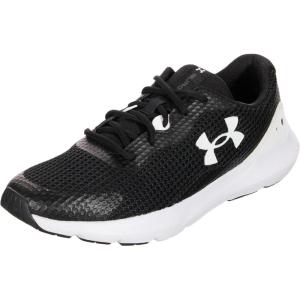 imageUnder Armour Boys Surge 3 Running ShoeBlackWhite