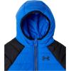 imageUnder Armour Boys Tuckerman Puffer Jacket MidWeight Zipper ClosureTeam Royal Raglan
