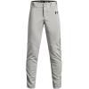 imageUnder Armour Boys Utility Baseball Pant Pipe080 Baseball Gray  Black  Black