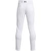 imageUnder Armour Boys Utility Baseball Pant Pipe100 White  Black  Black