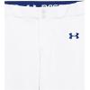 imageUnder Armour Boys Utility Baseball Pant Pipe101 White  Royal  Royal