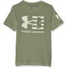 imageUnder Armour Boys New Freedom Chest Flag TShirt390 Marine Od Green   Desert Sand