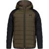 imageUnder Armour Boys Tuckerman Puffer Jacket MidWeight Zipper ClosureMarine Green Raglan