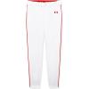 imageUnder Armour Boys Utility Baseball Pant Pipe103 White  Red  Red