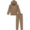 imageUnder Armour UA RIVAL PO HOODIE SET Camel  Pullover 5