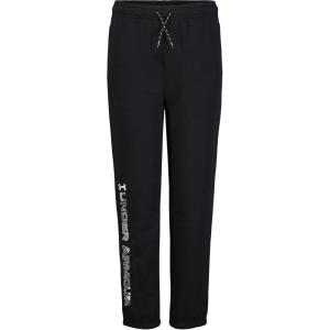imageUnder Armour Boys Joggers Sweatpants with Camo Stripe ampamp Drawstring ClosureBlack  Camo Logo
