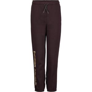 imageUnder Armour Boys Joggers Sweatpants with Camo Stripe ampamp Drawstring ClosureBrown Obsidian  Camo Logo