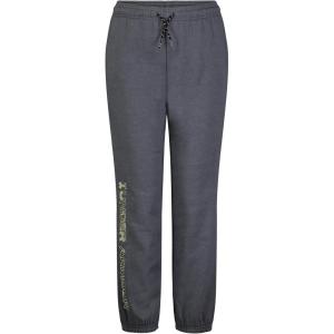 imageUnder Armour Boys Joggers Sweatpants with Camo Stripe ampamp Drawstring ClosureCastlerock  Camo Logo