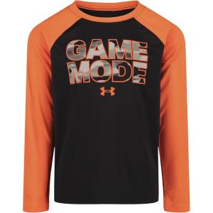 imageUnder Armour Boys Long Sleeve Shirt Crewneck Lightweight and BreathableBlack Camo