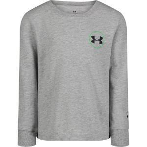 imageUnder Armour Boys Long Sleeve Shirt Crewneck Lightweight and BreathableGone Global  Gray