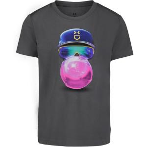 imageUnder Armour Boys Short Sleeve Shirt Crewneck Lightweight and Breathable3d GumCastlerock