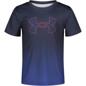 imageUnder Armour Boys Short Sleeve Shirt Crewneck Lightweight and BreathableMidnight Navy Su22