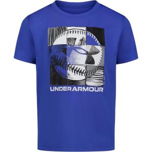 imageUnder Armour Boys Short Sleeve Shirt Crewneck Lightweight and BreathableTeam Royal Baseball