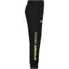 imageUnder Armour Boys Brawler Joggers Sweatpants with Elastic Waistband ampamp Pant Leg Logo DesignBlackYellow