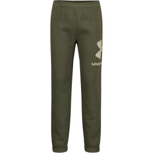 imageUnder Armour Boys Jogger Pull on Style Logo ampamp Printed DesignsMarine Od Green