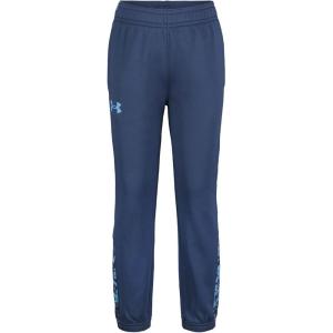 imageUnder Armour Boys Jogger Pull on Style Logo ampamp Printed DesignsPetrol Blue Camo