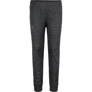imageUnder Armour Boys Jogger Pull on Style Logo ampamp Printed DesignsTwist  BlackGray