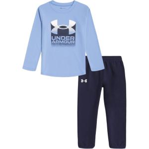 imageUnder Armour boys Long Sleeve Shirt and Jogger Set Durable Stretch and LightweightCarolina Blue
