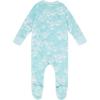 imageUnder Armour Baby Boys Coverall Footie Zipup Closure Logo ampamp Printed DesignsFuse Teal Tie Dye