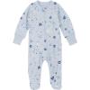 Oxford Blue Bubble Print