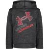imageUnder Armour Boys Hoodie Fleece Pullover Logo ampamp Printed Designs Black Twist