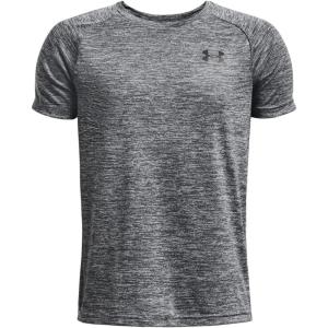 imageUnder Armour Boys Tech 20 ShortSleeve TShirt012 Pitch Gray   Black