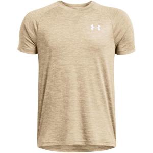 imageUnder Armour Boys Tech 20 ShortSleeve TShirt301 City Khaki   Black