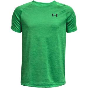 imageUnder Armour Boys Tech 20 ShortSleeve TShirt328 Extreme Green   Black