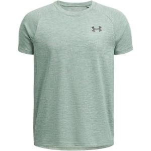 imageUnder Armour Boys Tech 20 ShortSleeve TShirt348 Silica Green   Black