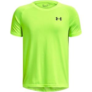 imageUnder Armour Boys Tech 20 ShortSleeve TShirt369 Lime Surge   Black