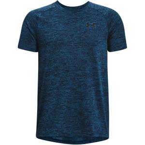 imageUnder Armour Boys Tech 20 ShortSleeve TShirt437 Petrol Blue   Black