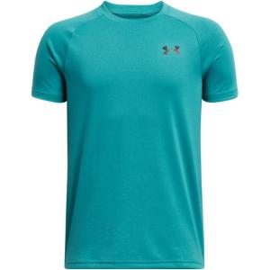imageUnder Armour Boys Tech 20 ShortSleeve TShirt464 Circuit Teal   Black