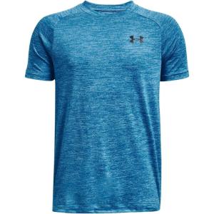 imageUnder Armour Boys Tech 20 ShortSleeve TShirt466 Cosmic Blue   Black