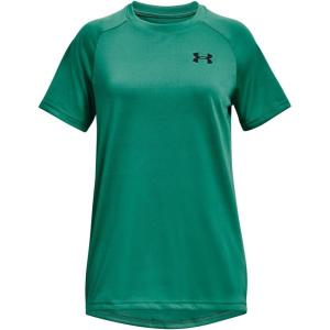 imageUnder Armour Boys Tech 20 ShortSleeve TShirt508 Birdie Green   Black