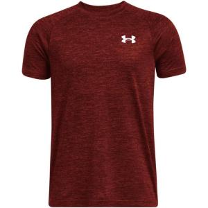 imageUnder Armour Boys Tech 20 ShortSleeve TShirt840 Earthen Orange   White